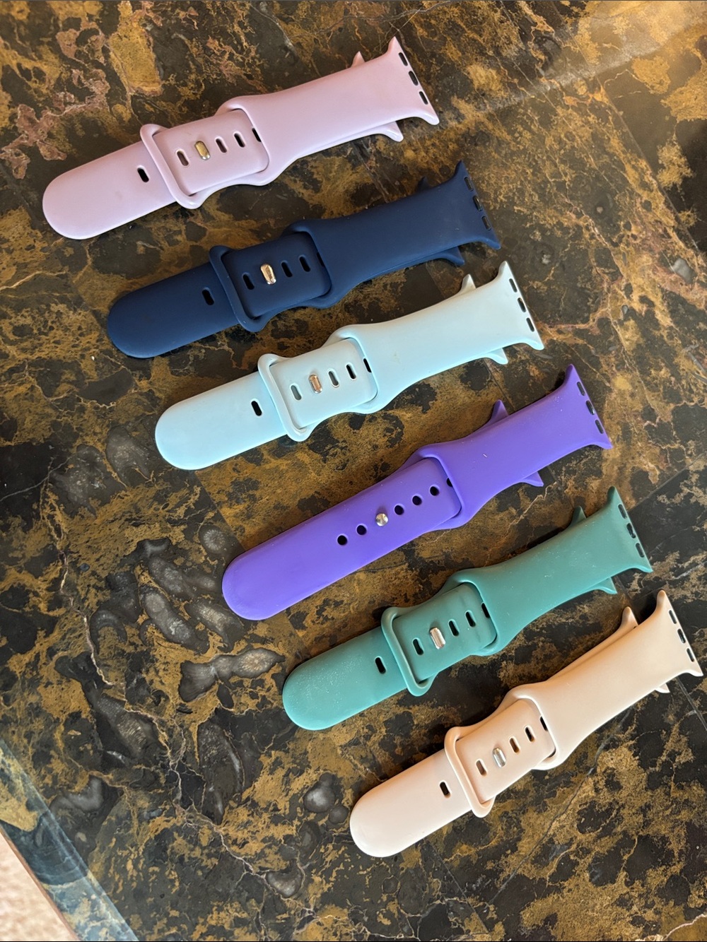 Silicone Replacement Smartwatch Bands - Assorted Colors